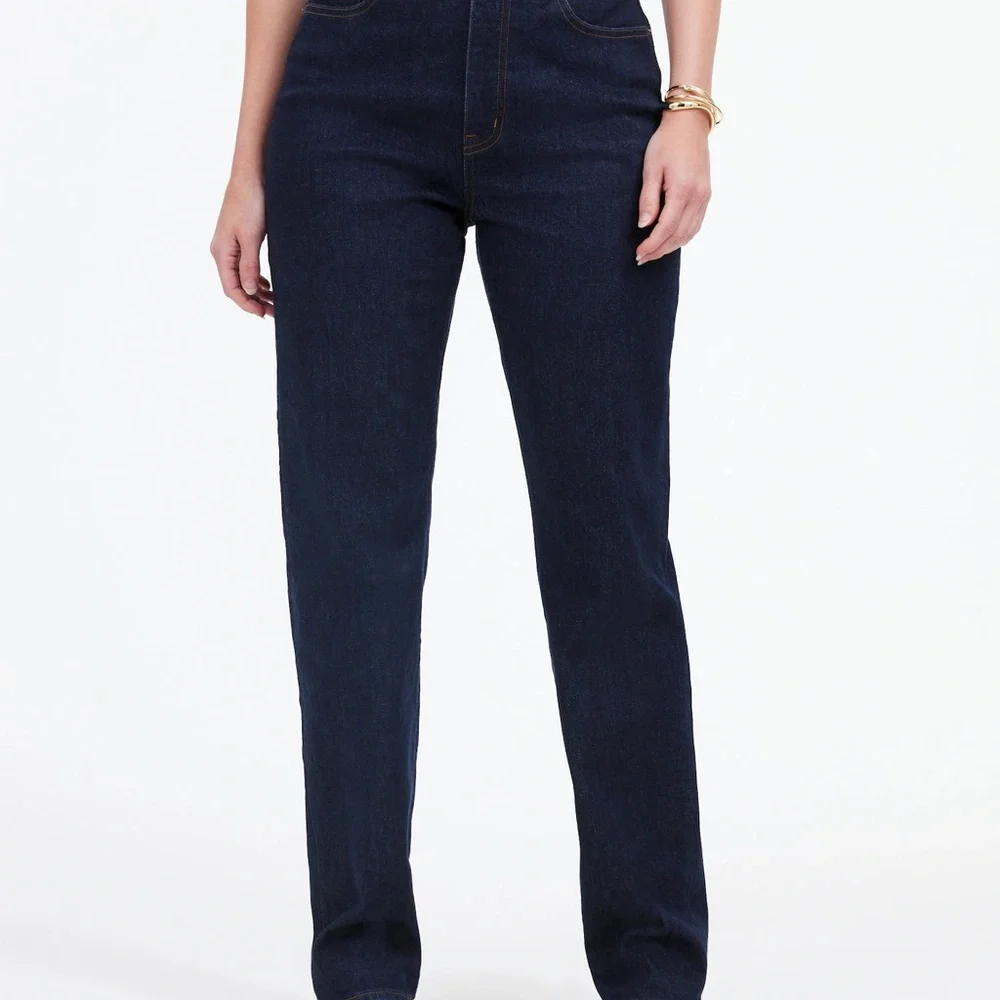 Madewell The Curvy '90s Straight Jean Norman Wash - Picture 4 of 14